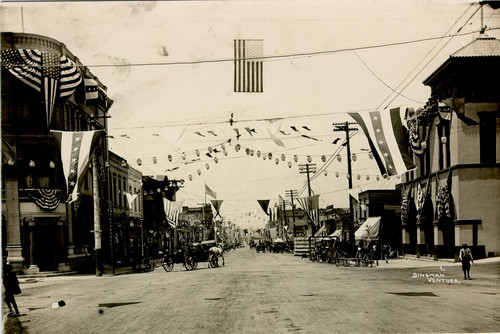 Main Street, Ventura, 1900