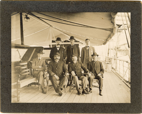 Group Photo Aboard Ship