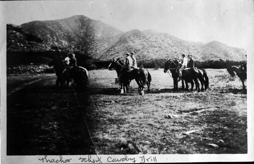 Thacher School Cavalry Drill
