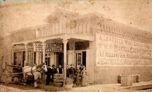 Group Photo in Front of A. Gandolfo's Store