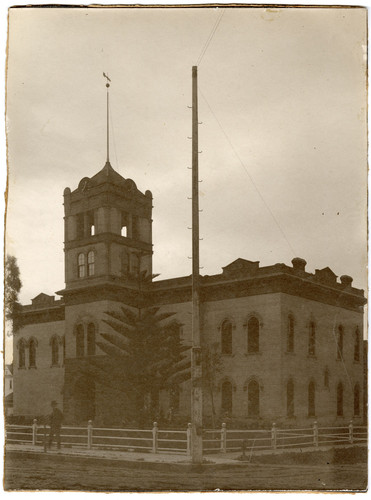 Ventura County Courthouse after It Was Abandoned in 1913