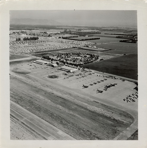 Aerial View of Oxnard Airport Looking Southeast