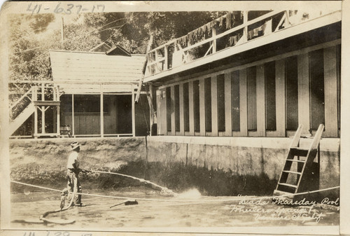 "Dad's Thursday Pool" at Wheeler Hot Springs