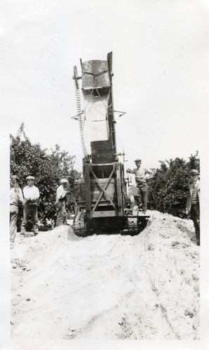 Loader Traveling along Silt