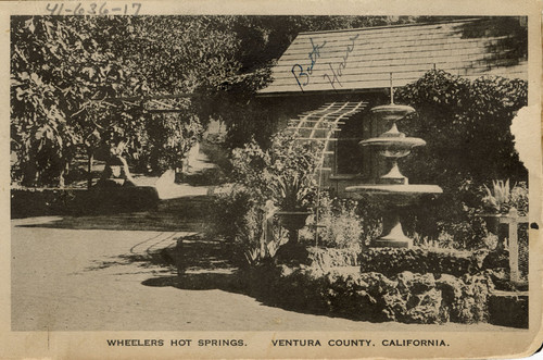 Bathhouse at Wheeler Hot Springs