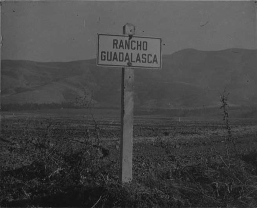 Rancho Guadalasca Sign