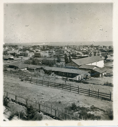 Rear view of San Buenaventura Mission