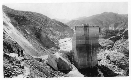 Remains of the St. Francis Dam