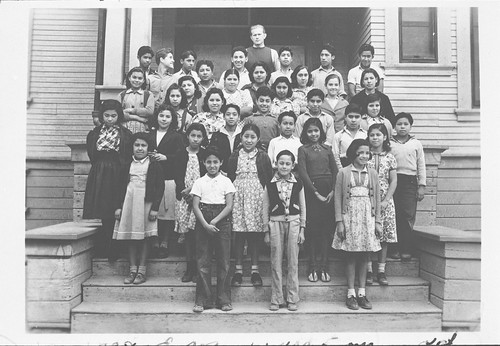 Mountain View School, Fillmore 5th Grade Class, 1938