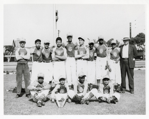 Group Photo, Ventura Police Boys' Club Softball Team