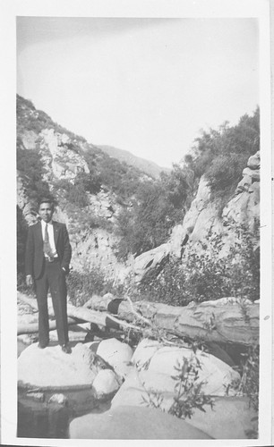 Arnulfo Sanchez in Sespe Canyon