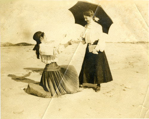 Two Women Having Fun Early 1900s