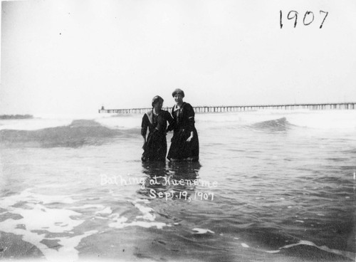 Two Women, Bathing at Hueneme