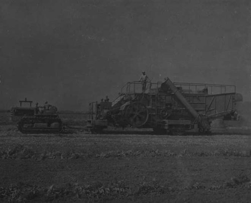 Tractor and Thresher