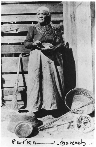 Petra Pico, Chumash Basket Maker