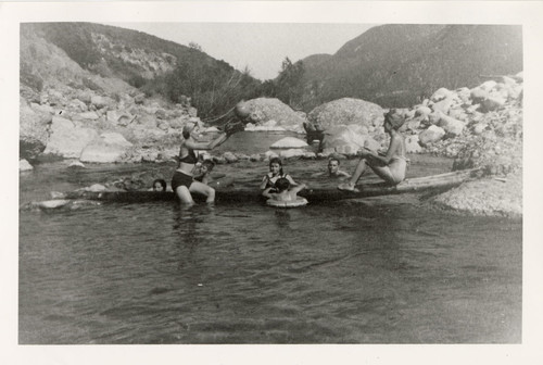 Swimming Near Wheelers Hot Springs