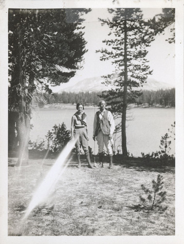 Staunton Family in Sierra Nevada, Three Photos