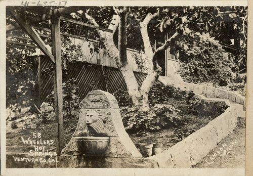 Lion Fountain at Wheeler Hot Springs