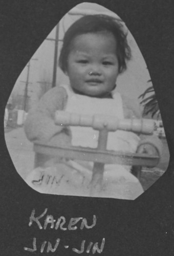 Karen Jue as a Baby