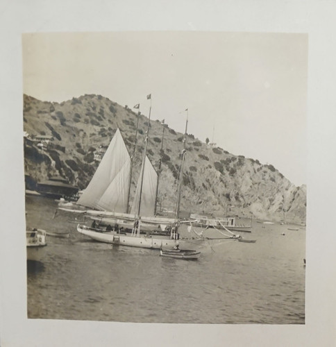 Sailboats at Santa Catalina Island Harbor