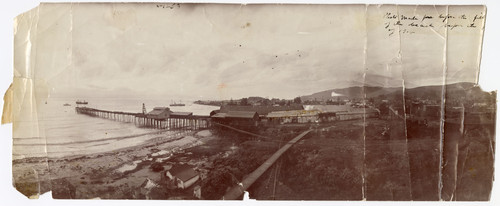 Pier and Coastline view, San Buenaventura