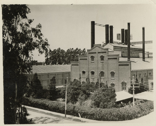 Exterior View of Oxnard Sugar Beet Factory