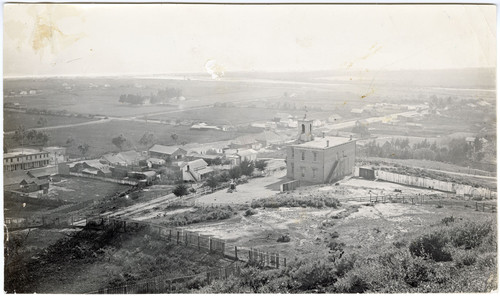 Hill School and Santa Clara House, Bird's Eye View