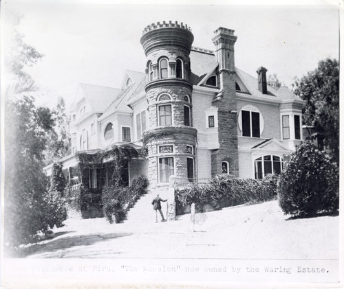 The D.C. Cook Residence in Piru known as the Newhall Mansion