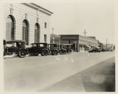 Bank of A. Levy Sideview from A Street, Oxnard