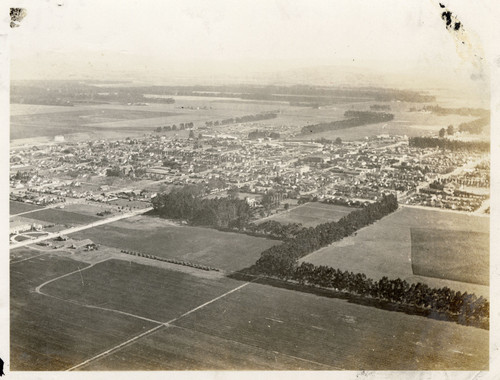 Aerial View of Oxnard Looking North East