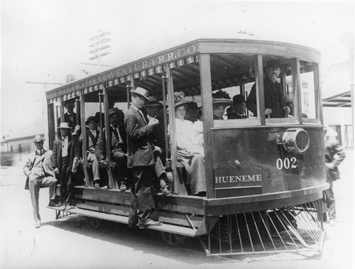 Railroad Passenger Car--Bakersfield and Ventura Railroad Co