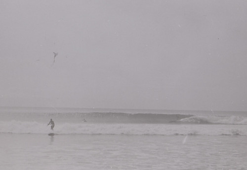 Fred Harrison and John Larronde Surfing Malibu