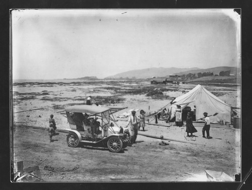 Camping at Pierpont Bay