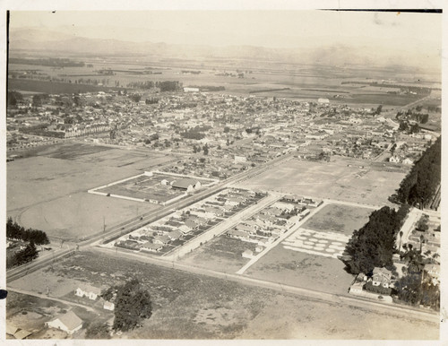 Aerial View of North West Oxnard