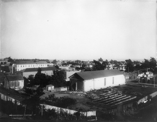 Bird's Eye View of San Buenaventura Mission