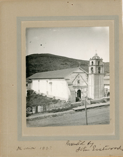 Front view of San Buenaventura Mission