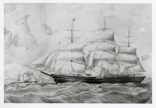 Sketch of a Clipper Ship