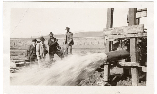 Discharging Water Well