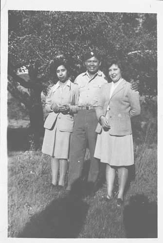 Mary Sanchez, Woody Ybarra, and Nellie Carrillo Group Photo