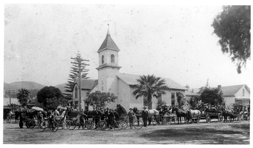 Sunday School Picnic at Presbyterian Church