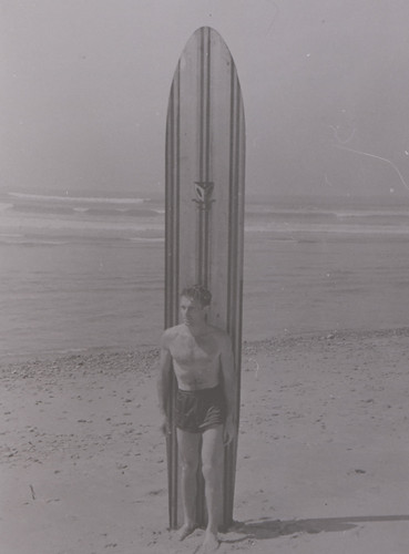 Richard Sedlachek with Surfboard