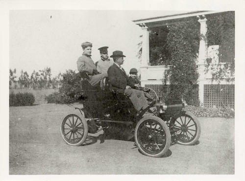 Early Automobile Ride