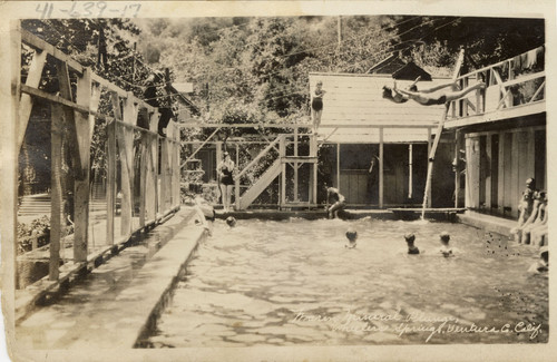 Warm Mineral Plunge at Wheeler Hot Springs