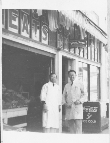 Max Riave in Front of Camarillo Mercantile