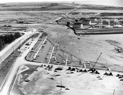 Aerial View of Ventura Harbor, 1969