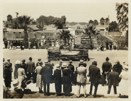 Parade along C Street, American Legion Auxiliary