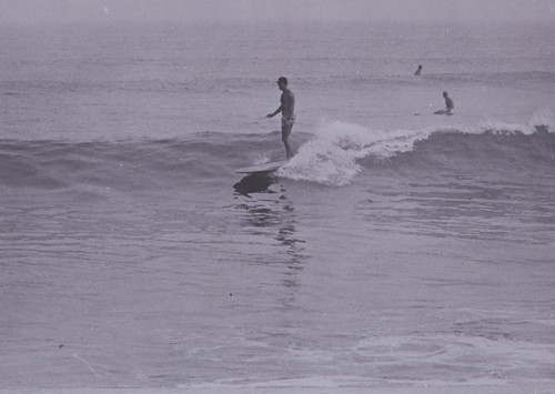 Surfer at Malibu
