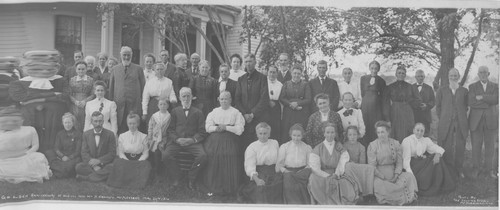 Mr. and Mrs. William R. Crowley Golden Anniversary Party Group Portrait