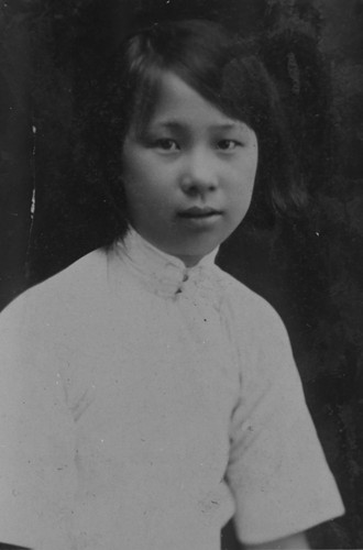 Barbara Jue as a Young Woman