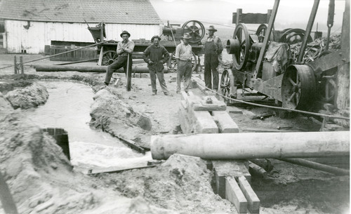 Water Well Drilling Crew on Hartman Ranch